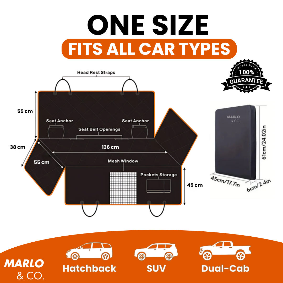 Marlo&Co.™ Dog Seat ($150 OFF + Free Dog Belt & Seat Straps!)