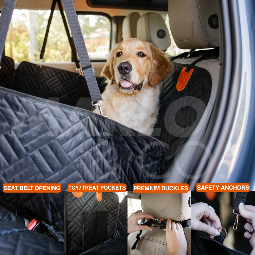 Marlo&Co™ Dog Seat Cover $150 OFF + 3 Free Gifts