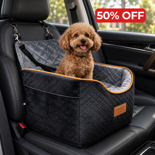 Marlo&Co™ Plush Front Dog Car Seat
